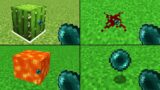 what's inside minecraft blocks and mobs