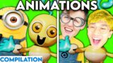 ANIMATIONS WITH ZERO BUDGET! (MINIONS, POPPY PLAYTIME CHAPTER 2, MINECRAFT, TALKING ANGELA & MORE!)
