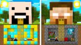 BAZA HEROBRINE vs BAZA NOTCH – Gannicus96 vs LucaLuk (Minecraft Challenge)