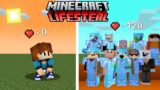 Gang Bang Team in Lifesteal SMP in Minecraft ( Hindi )