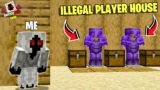 I RAIDED on The Most ILLEGAL PLAYER House in our Minecraft SMP Server | Entity 303 SMP | Part – 7