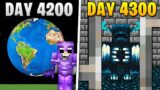 I Survived 4,300 Days in HARDCORE Minecraft…