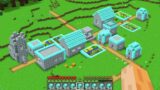 I found this secret DIAMOND VILLAGE generation in Minecraft !!! New Secret Villager House Challenge