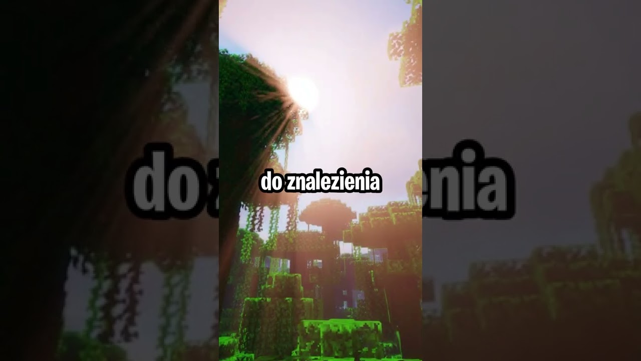 JAKA JEST NAJRZADSZA STRUKTURA W MINECRAFT? #shorts - Minecraft Videos