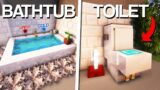 Minecraft: 10+ Bathroom Build Hacks & Designs