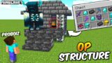 Minecraft But I Can Craft New OP STRUCTURES…