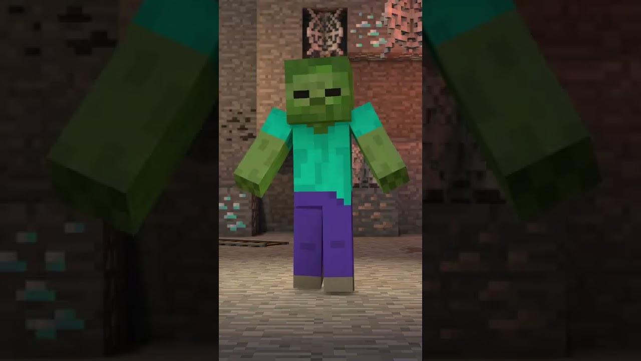 Minecraft Mobs when you leave the world... Minecraft videos