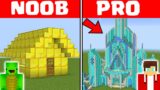 Minecraft NOOB vs PRO: GOLD vs DIAMOND HOUSE by Mikey Maizen and JJ (Maizen Parody)