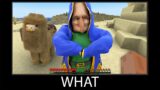 Minecraft wait what meme part 141 realistic minecraft Wandering Trader