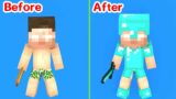Monster School : Baby Herobrine Before and After – Minecraft Animation