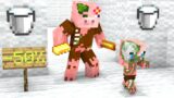 Monster School : Oh No, Baby Zombie Pigman! – Minecraft Animation