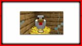 Pollo incubando un huevo en Minecraft #Shorts