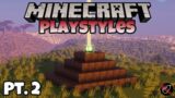 What Your Minecraft Playstyle Says About You! (Part 2) #shorts