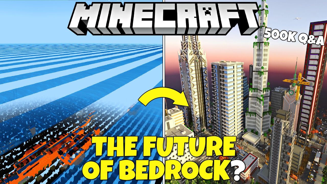 What s The Future Of Minecraft Bedrock Edition 500k QnA Special