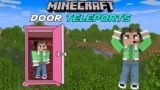 Doremon Door In Minecraft ? | Door Teleports In Minecraft | Minecraft in Telugu | GMK GAMER