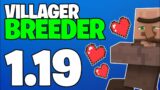 Easy Infinite Villager Breeder For Minecraft 1.19.2, 1.19.1 and 1.19 | Tutorial Villager Farm