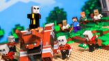 Evoker vs Villager : Village Raid – Lego Minecraft | Stop Motion Animation