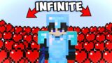 Getting Infinite Hearts To Take Over This LIFESTEAL Minecraft SMP…