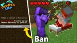 How I Banned my Enemy by using Bed in Minecraft Lapata SMP (S3-16)