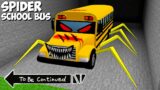 I Found REAL SPIDER SCARY SCHOOL BUS in MINECRAFT – GAMEPLAY animations