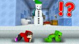 LOCKED UP!! Escape From A Snowman Jail in Minecraft