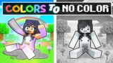 Life with NO COLOR in Minecraft!