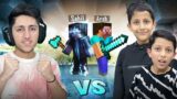 MY 6 YEAR BROTHERS CHALLENGED ME FOR 1 VS 1 PVP IN MINECRAFT | GAMEPLAY #6