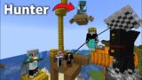 Minecraft 1V4 Random Item Challenge with Smartest Hunters | Niz Gamer