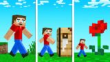 Minecraft, But Every Step Makes You DISAPPEAR!