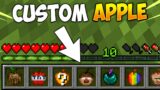 Minecraft But There are CUSTOM APPLES…