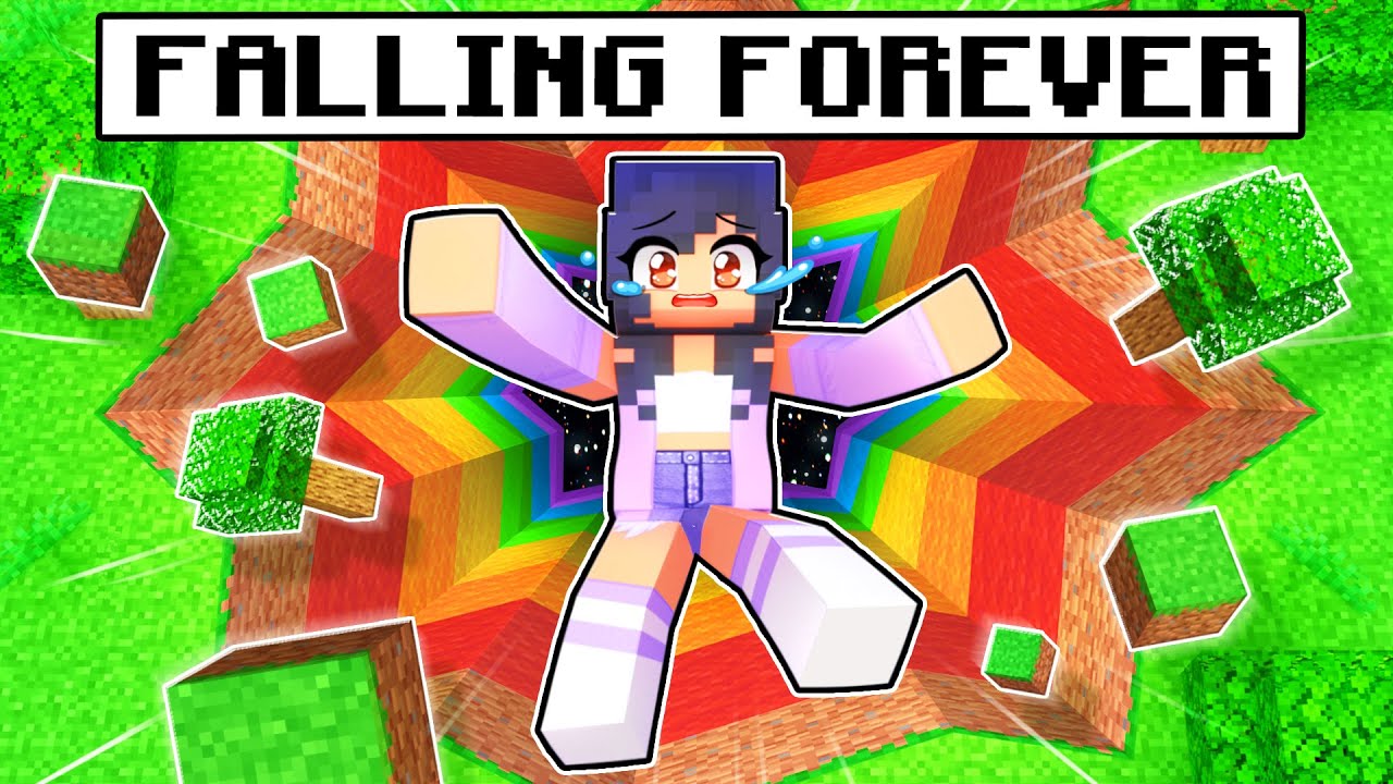 Falliing Minecraft Minecraft But You Fall... FOREVER! - Minecraft videos
