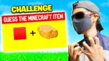Minecraft Guess The Item Challenge….