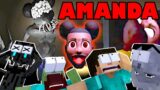 Monster School  : AMANDA THE ADVENTURER CHALLENGE – Minecraft Animation