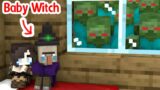Monster School : BABY WITCH vs ZOMBIES – Minecraft Animation
