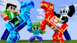 Monster School : Baby Herobrine becomes King After Killing His Father – Minecraft Animation