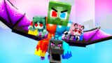 Monster School: Fire and ICE Prince Zombie War Dragon Boss – Sad Story – Minecraft Animation