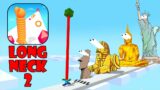 Monster School : LONG NECK RUN CHALLENGE 2 – Minecraft Animation