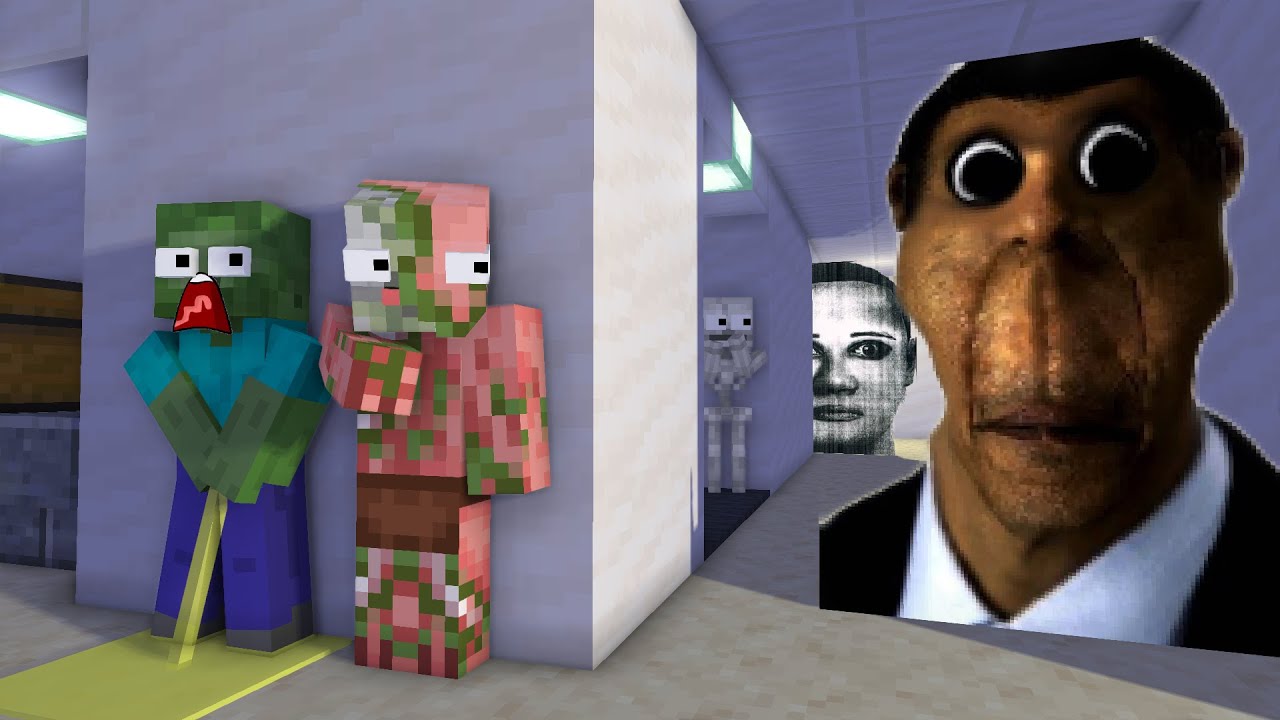 Monster School : OBUNGA & CURSE FACE CHALLENGE - Minecraft Animation ...