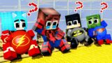 Monster School: Pregnant Superheroes Cute Boy (Zombie, Spider man) – Sad Story – Minecraft Animation
