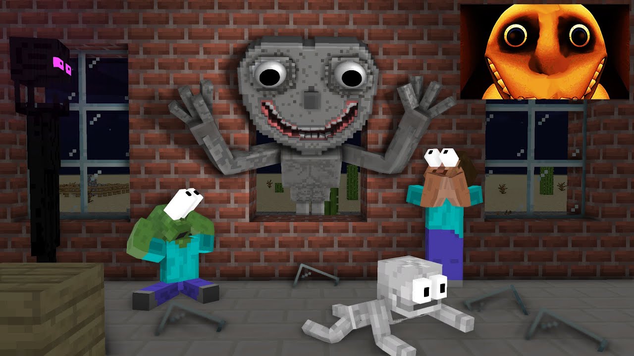 Monster School : THE MAN FROM THE WINDOW HORROR CHALLENGE - Minecraft ...