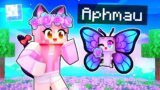 Playing as a HELPFUL BUTTERFLY in Minecraft!