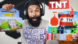 UNBOXING *ALL* MINECRAFT TOYS AND FOUND TNT