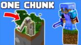 Why Do I Die SO MUCH On The One Minecraft Chunk World? (#12) #shorts