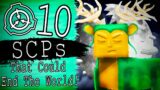 10 SCPs that Could END THE WORLD | Minecraft SCP Foundation