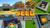 ABOVE GROUND END ROOM SEED! (Minecraft Bedrock Edition 1.16 Seed)