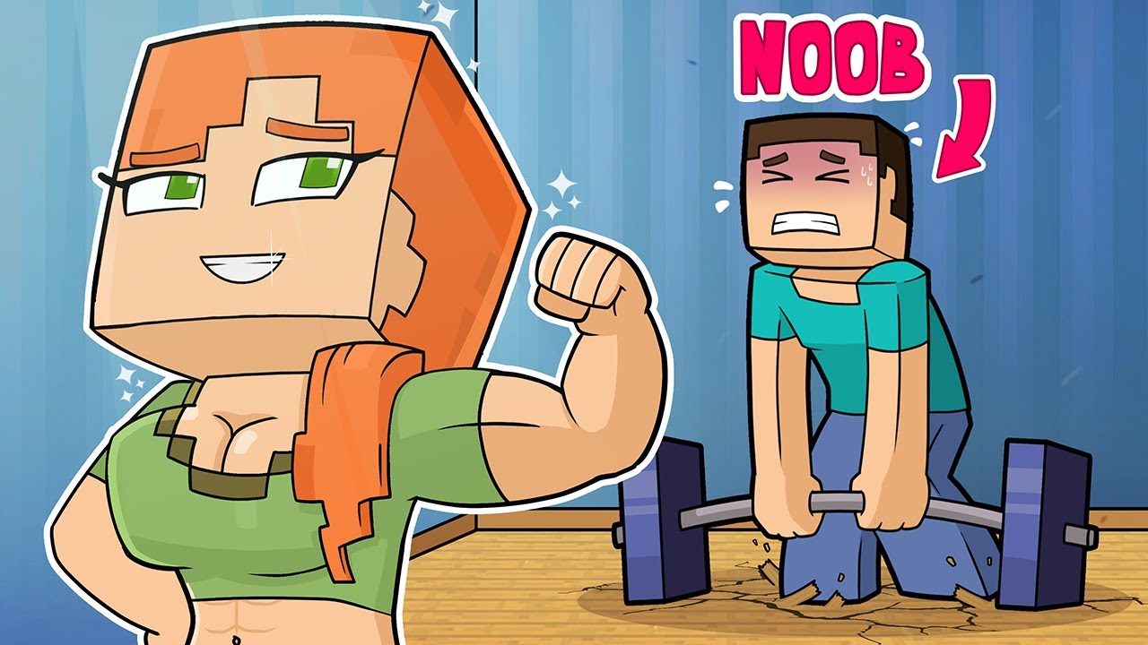 Alex Stronger Than Steve Noob Vs Pro Minecraft Animation