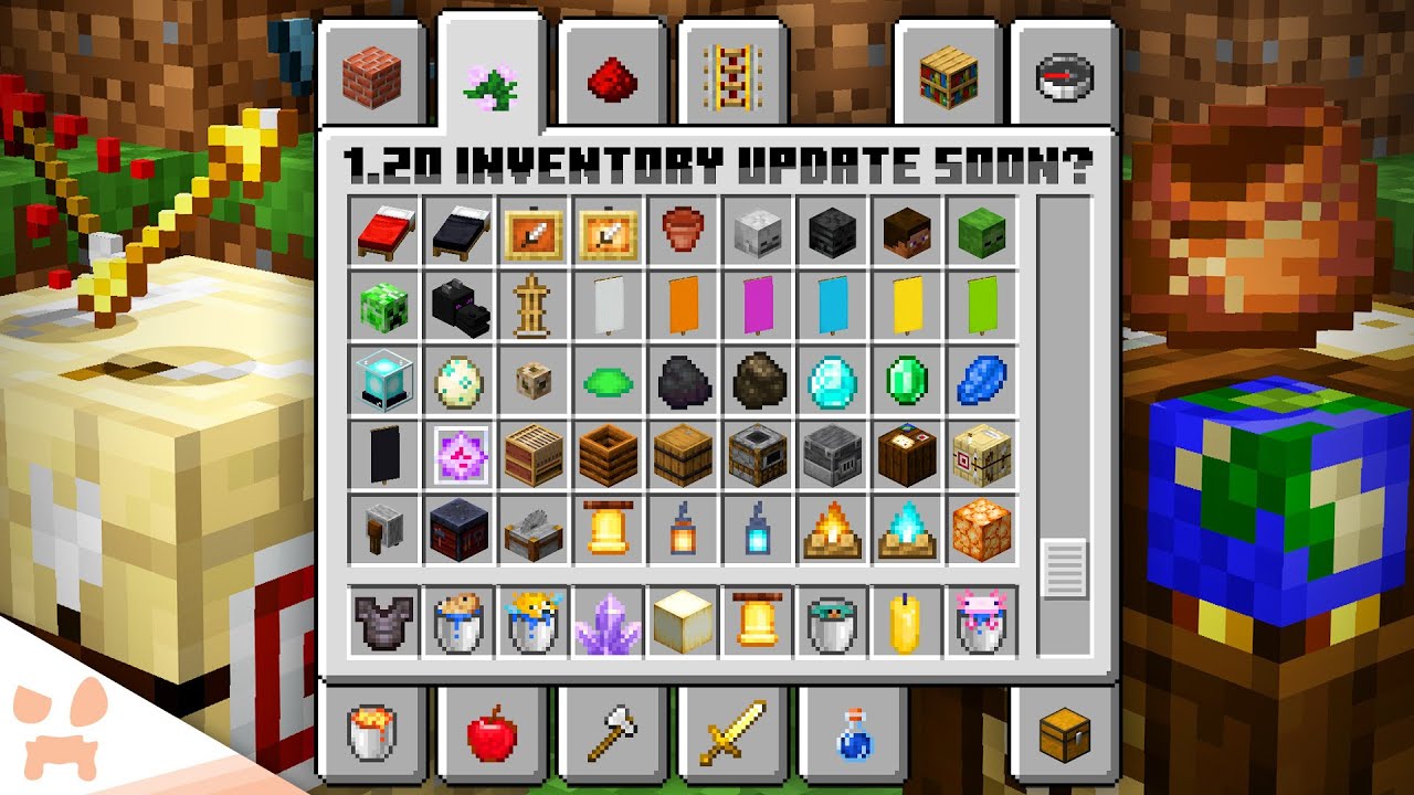About The Minecraft 1.20 Inventory Update... - Minecraft videos