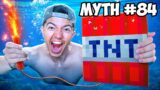 Busting 100 Minecraft Myths In 24 Hours