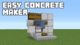 Concrete Maker – Minecraft 1.16/1.17 Tutorial (Java Edition)