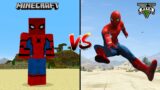 GTA 5 SPIDER-MAN VS MINECRAFT SPIDER-MAN – WHAT IS BEST?